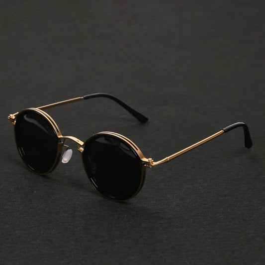 Laureano | Gafas de sol redondas con montura metálica