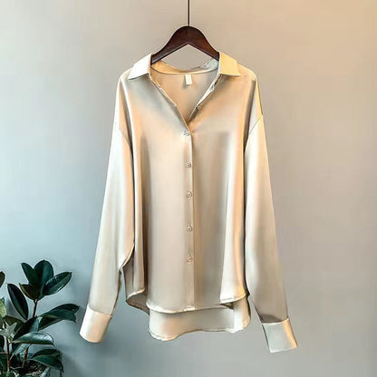 Taliora | Women's Button-Down Long Sleeve Shirt with Pointed Collar | Classic