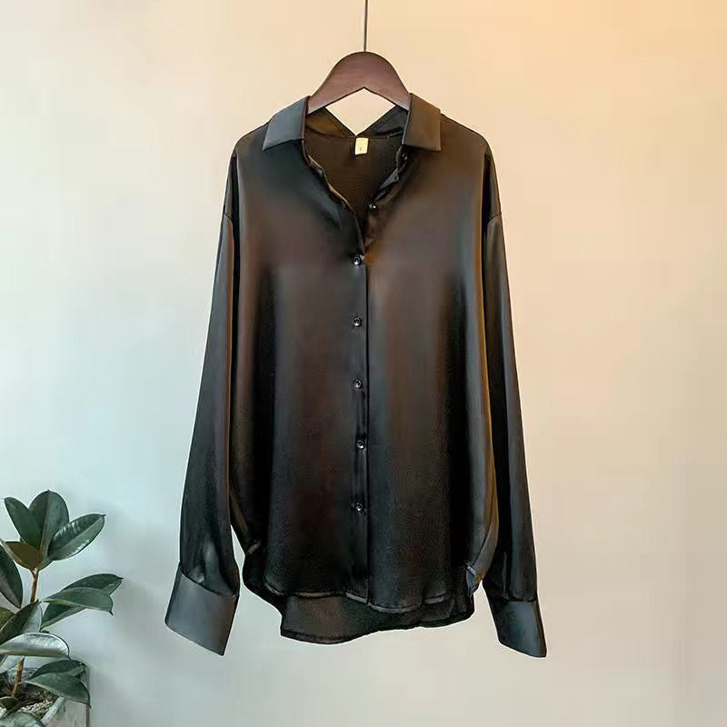 Taliora | Women's Button-Down Long Sleeve Shirt with Pointed Collar | Classic
