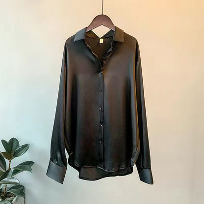 Taliora | Women's Button-Down Long Sleeve Shirt with Pointed Collar | Classic