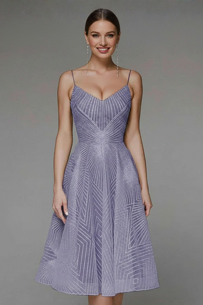 Beatriz | Women's midi dress with thin straps and A-line cut