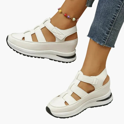 Consuelo | Sandales orthopédiques pour femme avec brides ajustables et texture
