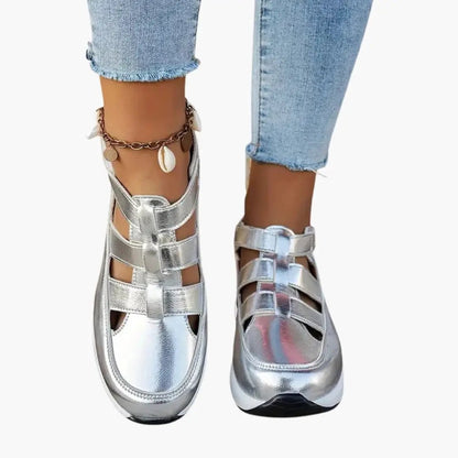 Consuelo | Sandales orthopédiques pour femme avec brides ajustables et texture