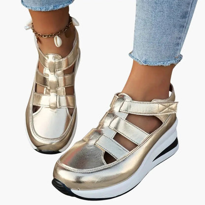 Consuelo | Sandales orthopédiques pour femme avec brides ajustables et texture