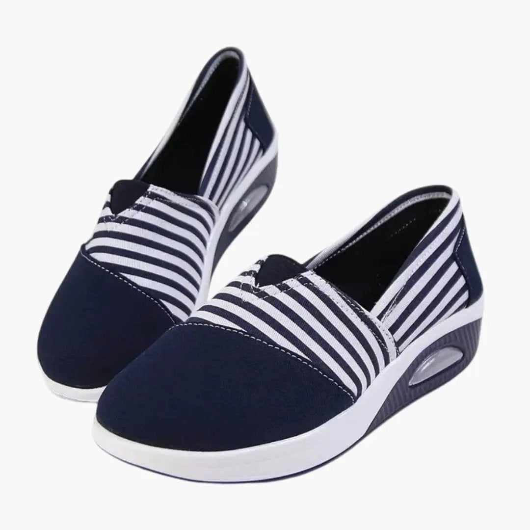 Lorena | Zapatillas ortopédicas para mujer con slip on y textura
