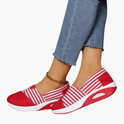 Lorena | Zapatillas ortopédicas para mujer con slip on y textura