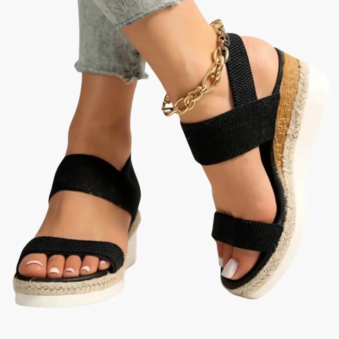 Mireya | Sandalias de plataforma para mujer con plantilla acolchada y suela ligera