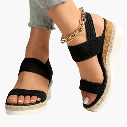 Mireya | Sandalias de plataforma para mujer con plantilla acolchada y suela ligera