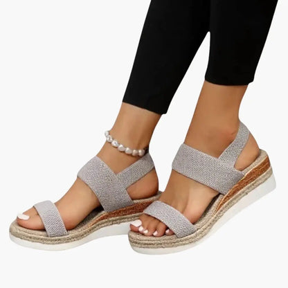 Mireya | Sandalias de plataforma para mujer con plantilla acolchada y suela ligera