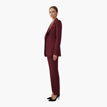 Josefina | Traje de boda para mujer con blazer y pantalón recto