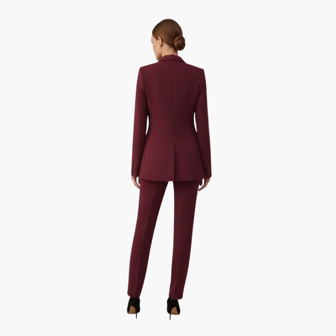Josefina | Traje de boda para mujer con blazer y pantalón recto