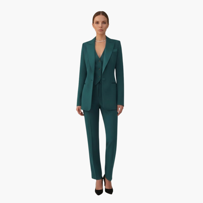 Josefina | Traje de boda para mujer con blazer y pantalón recto