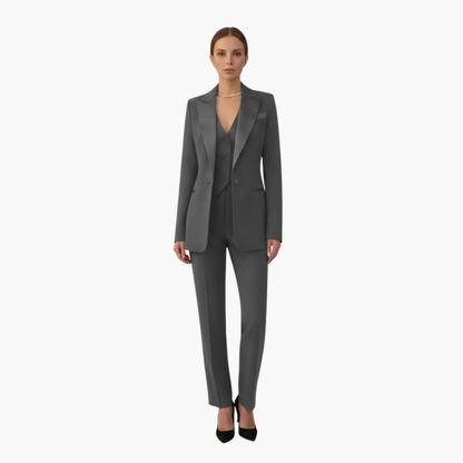 Josefina | Traje de boda para mujer con blazer y pantalón recto