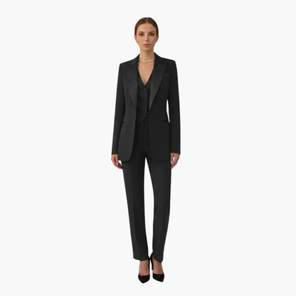 Josefina | Traje de boda para mujer con blazer y pantalón recto