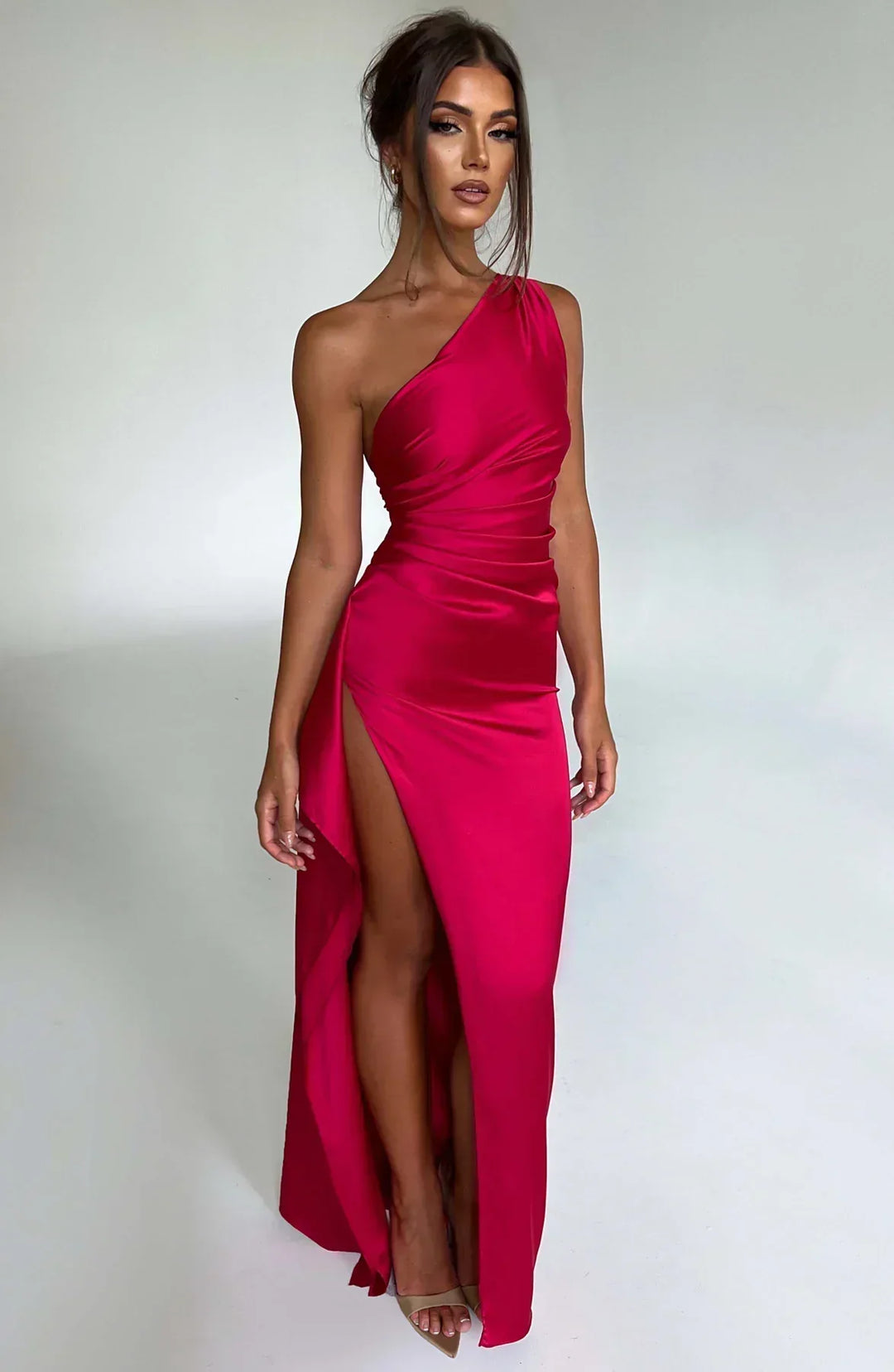 Zinnia | Women's Asymmetrical Long Evening Dress