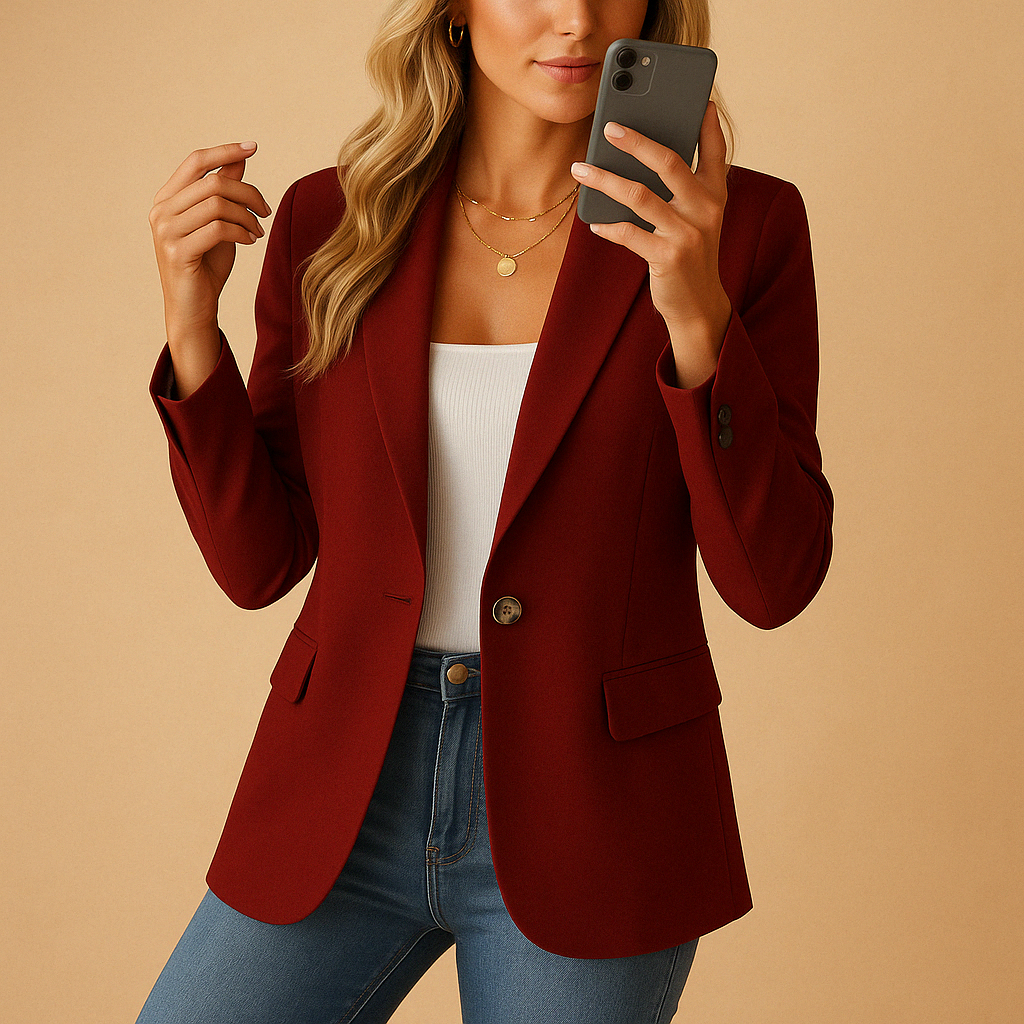 Leocadia | Klassischer eleganter Frühlingsblazer für Damen