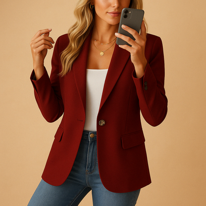 Leocadia | Klassischer eleganter Frühlingsblazer für Damen