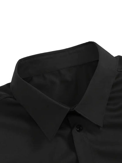 Valerio | Hemd mit langen Ärmeln und Knöpfen  