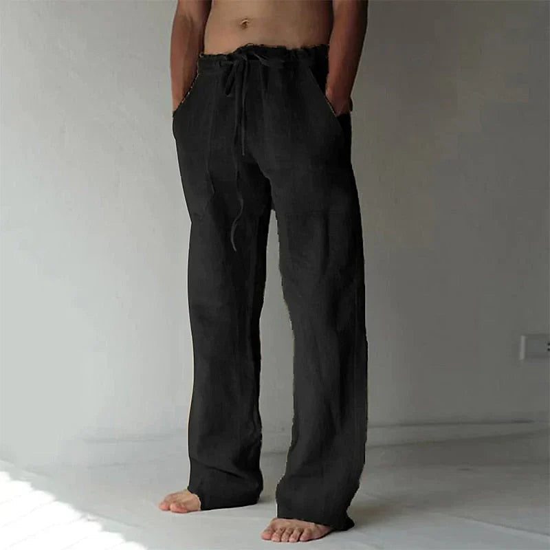 Marcos | Herrenhose mit weitem Schnitt und elastischem Bund | Bequem