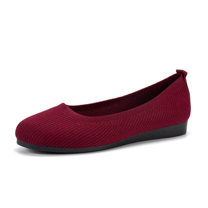 Lara | Flache orthopädische Schuhe ohne Schnürsenkel mit geschlossenem Design