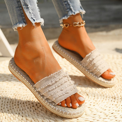 Balbina | Sandalias boho para mujer con diseño slip-on