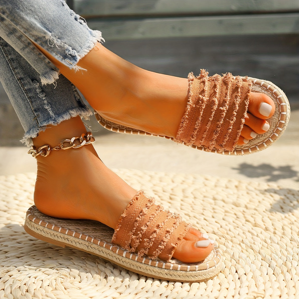 Balbina | Sandalias boho para mujer con diseño slip-on