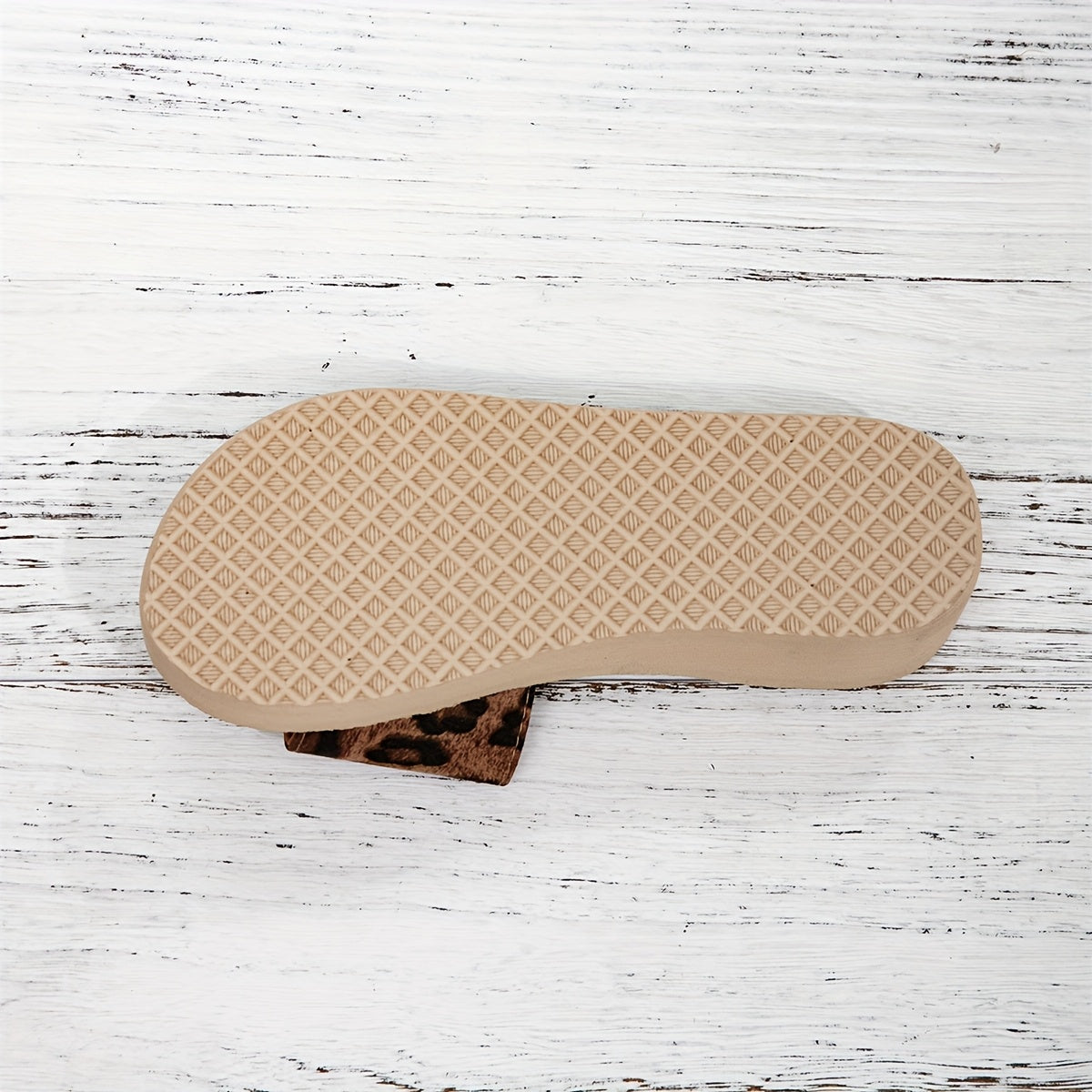 Prudencia | Sandalias de plataforma con estampado leopardo