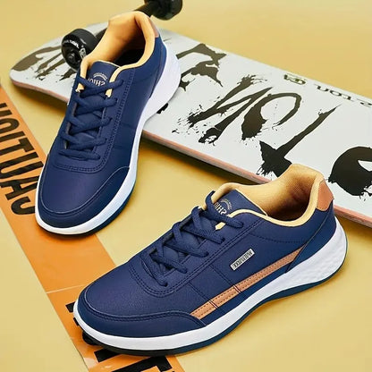 Rovian | Zapatillas para hombre con cordones y suela gruesa
