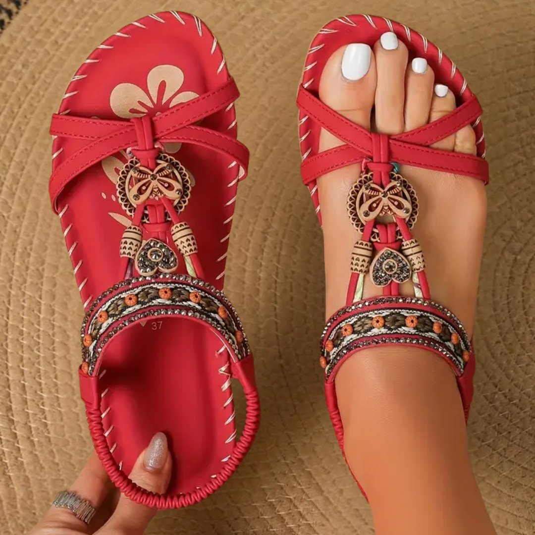 Eduarda | Sandales orthopédiques pour femme style bohème