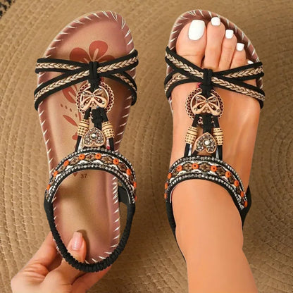Eduarda | Sandales orthopédiques pour femme style bohème