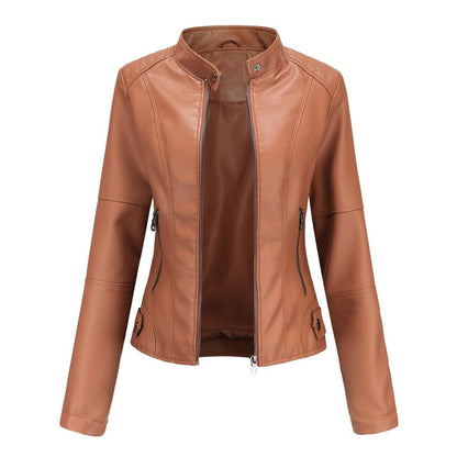 Dolores | Chaqueta biker corta para mujer de polipiel