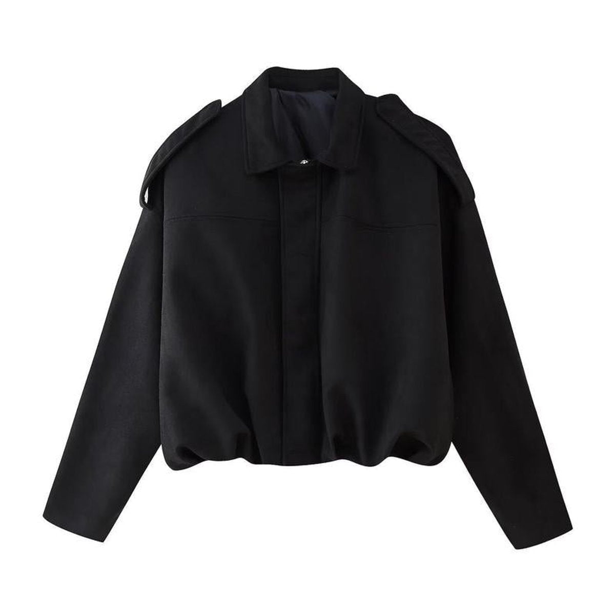 Yolanda | Chaqueta bomber para mujer de corte corto oversize