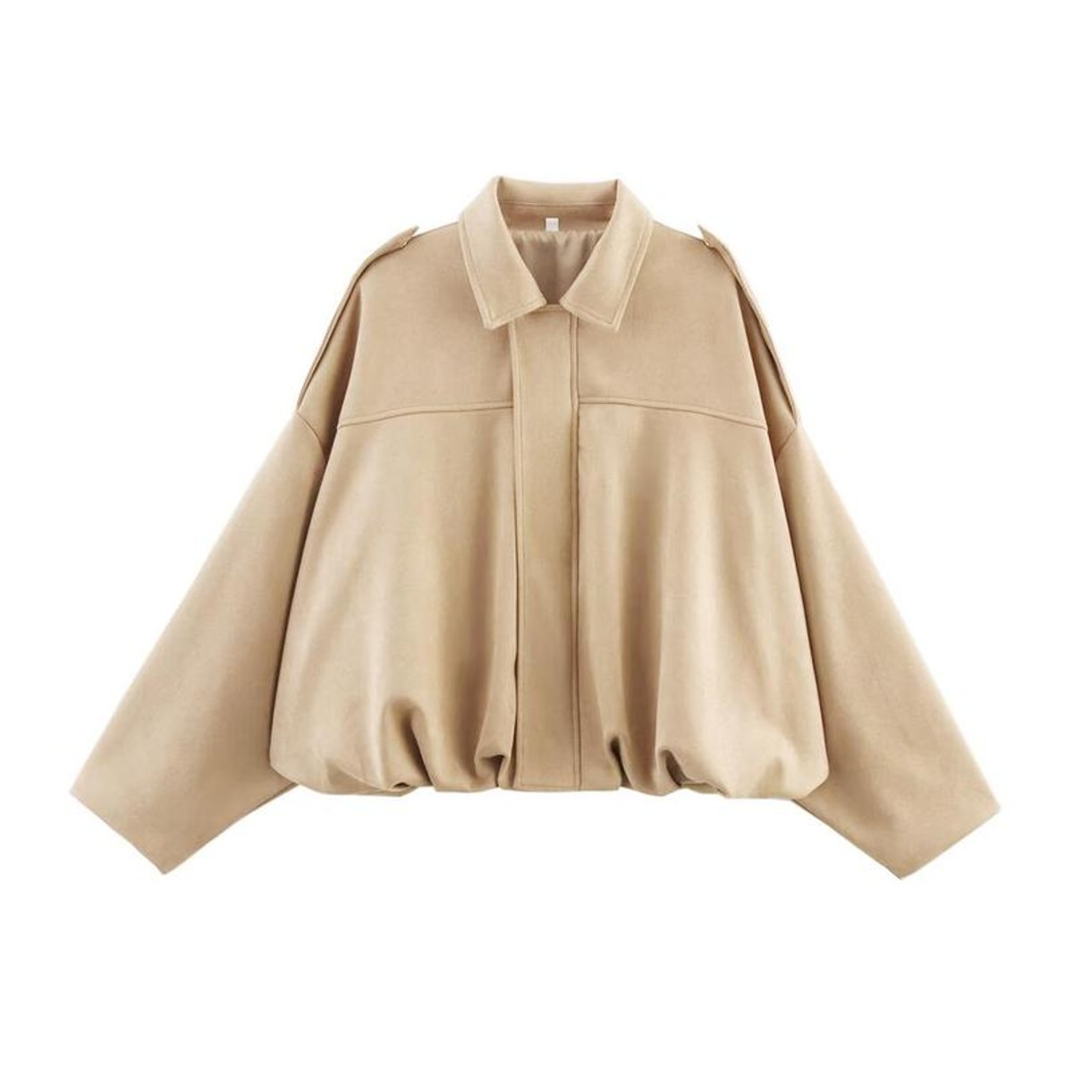 Yolanda | Chaqueta bomber para mujer de corte corto oversize