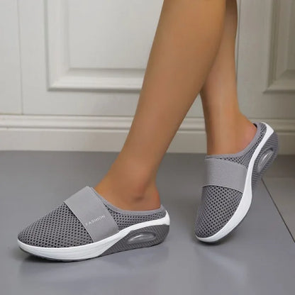 Manuela | Damensandalen ohne Verschluss mit atmungsaktivem Design  