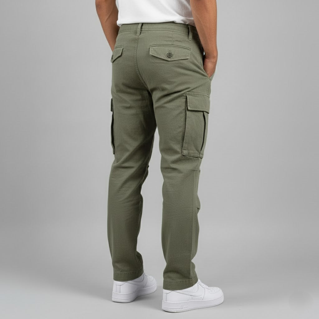 Cargo-Hose mit lockerem Schnitt und Seitentaschen