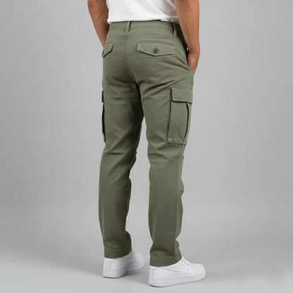 Cargo-Hose mit lockerem Schnitt und Seitentaschen