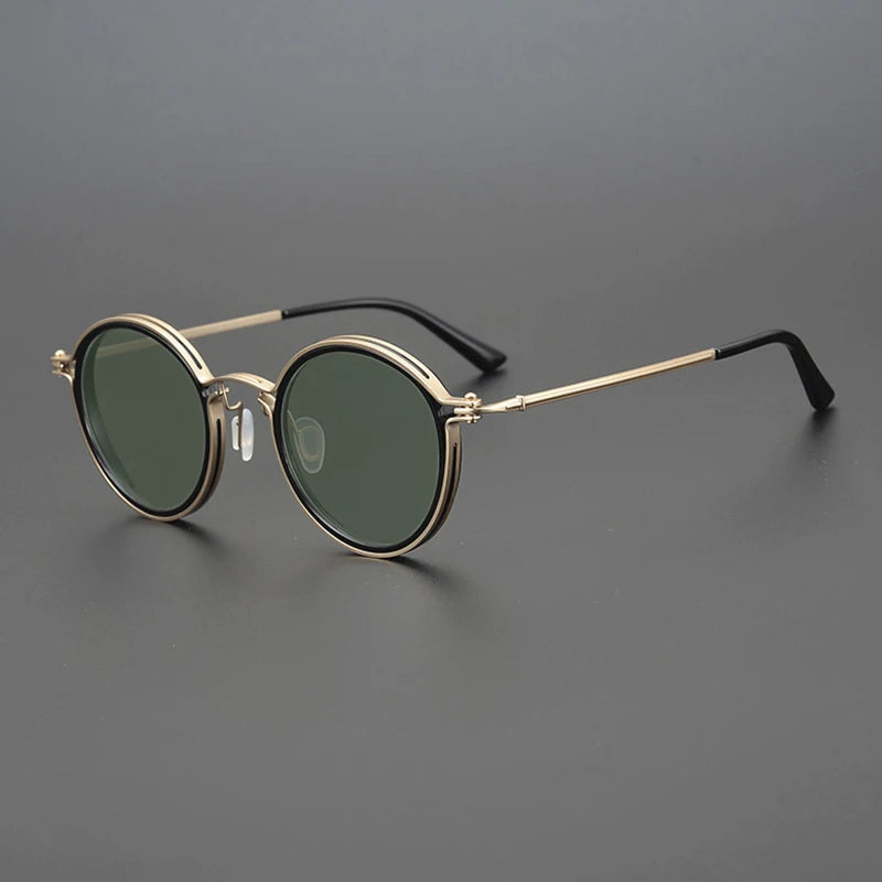 Laureano | Runde Sonnenbrille mit Metallfassung  