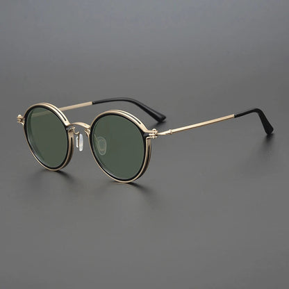 Laureano | Runde Sonnenbrille mit Metallfassung  