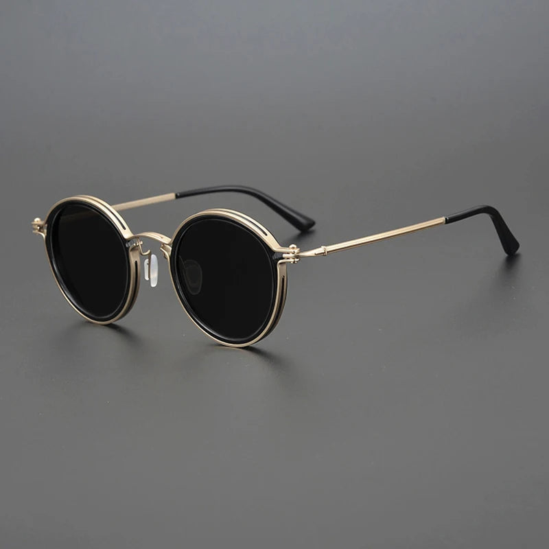 Laureano | Runde Sonnenbrille mit Metallfassung  