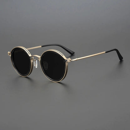 Laureano | Runde Sonnenbrille mit Metallfassung  