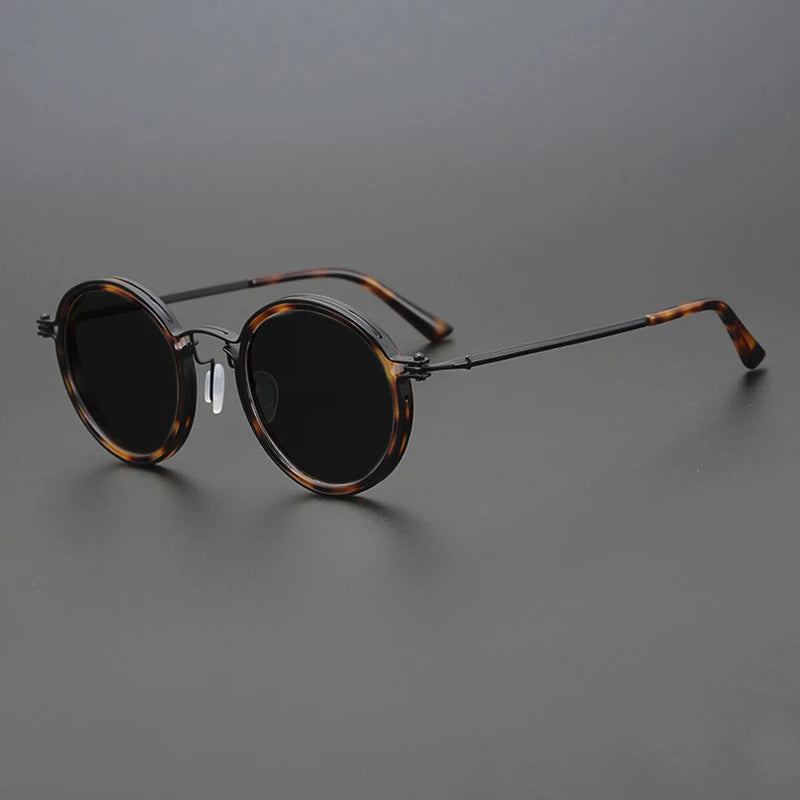 Laureano | Runde Sonnenbrille mit Metallfassung  