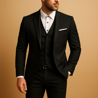 Dante | Dreiteiliger Herrenanzug und gerader Blazer  
