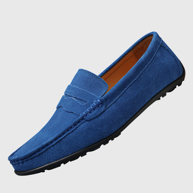 Roselia | mocasines ortopédicos con acabado tipo ante y diseño