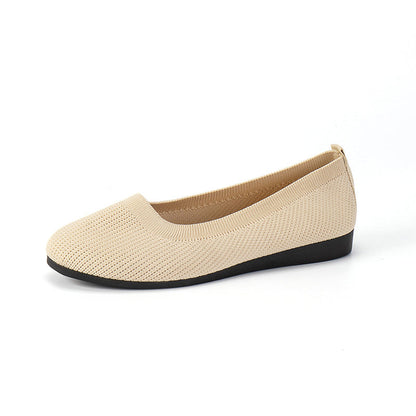 Lara | Flache orthopädische Schuhe ohne Schnürsenkel mit geschlossenem Design