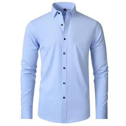 Zacarías | Chemise classique pour homme à manches longues et coupe ajustée | Slim