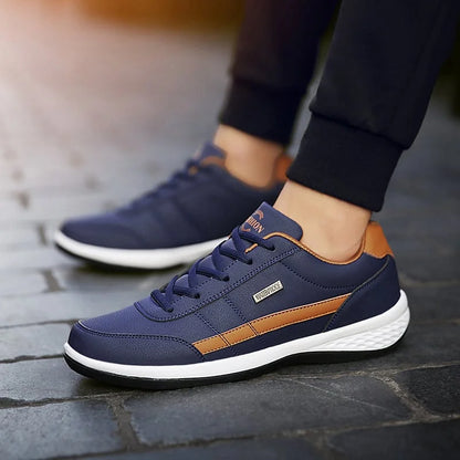 Rovian | Zapatillas para hombre con cordones y suela gruesa