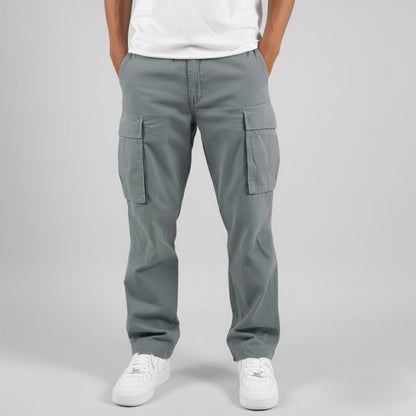 Cargo-Hose mit lockerem Schnitt und Seitentaschen