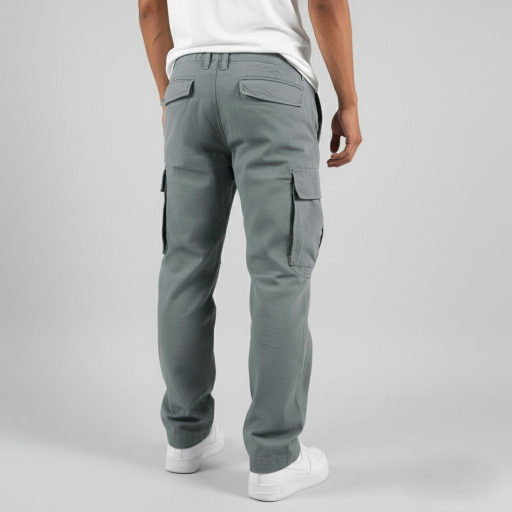 Cargo-Hose mit lockerem Schnitt und Seitentaschen