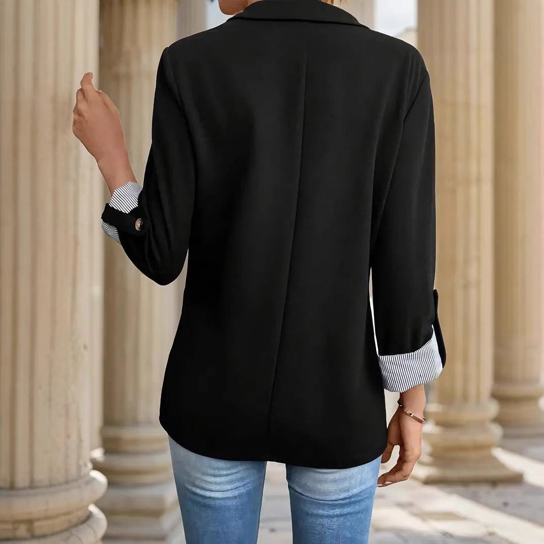Karina | Blazer para mujer con solapa de muesca y puños vueltos