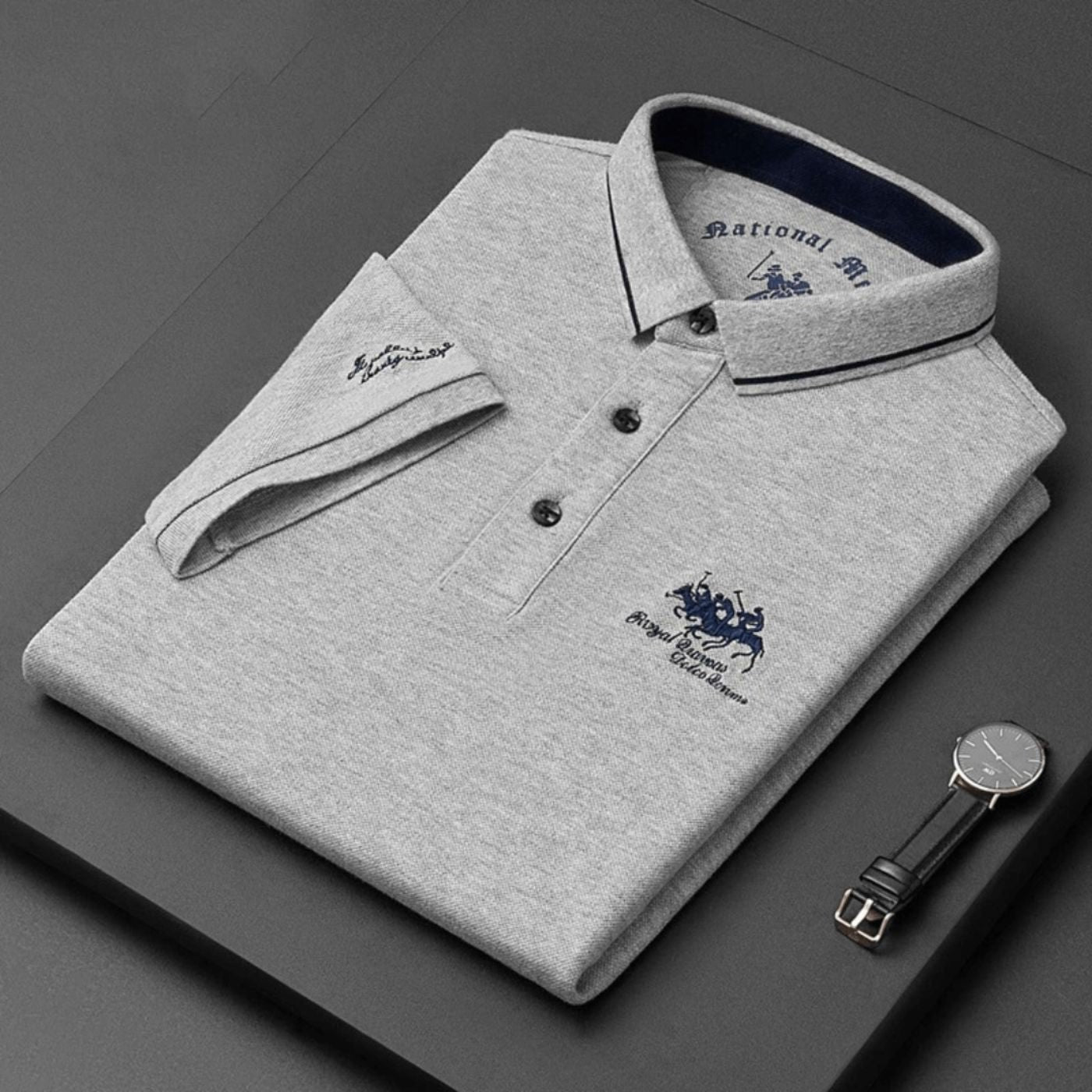 Joaquín | Herren-Poloshirt aus atmungsaktivem Stoff mit Kragen  